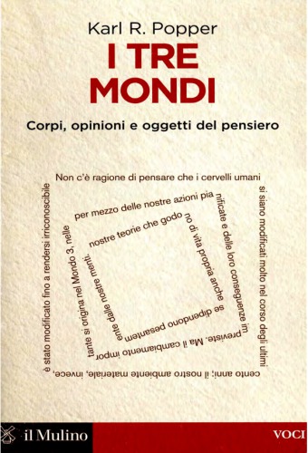 I tre mondi. Corpi, opinioni e oggetti del pensiero