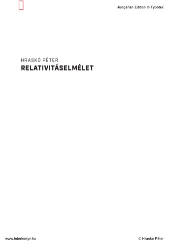 Relativitáselmélet