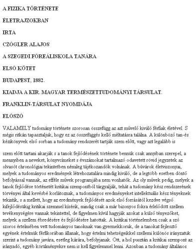 A fizika története életrajzokban