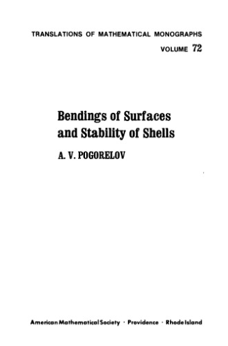 Bendings of surfaces and stability of shells