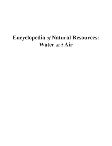 Encyclopedia of Natural Resources - Water and Air