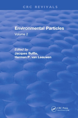 Environmental particles. Volume 2