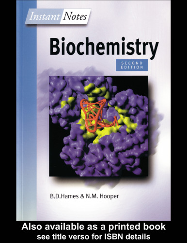 Instant Notes in Biochemistry