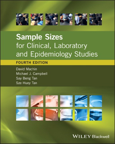 Sample size tables for clinical, laboratory and epidemiology studies