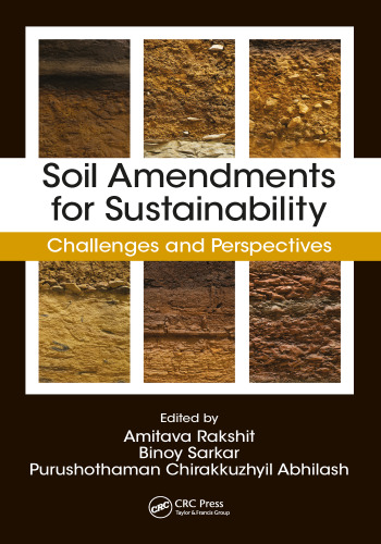 Soil amendments for sustainability: challenges and perspectives