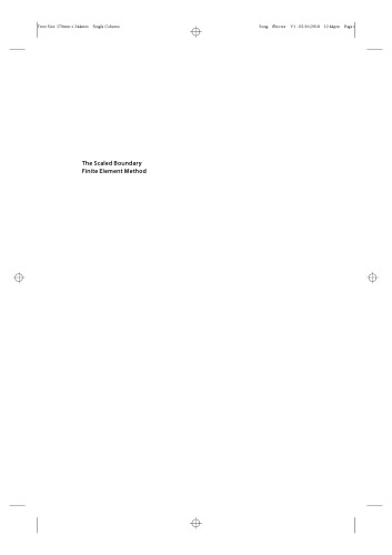 The scaled boundary finite element method: introduction to theory and implementation