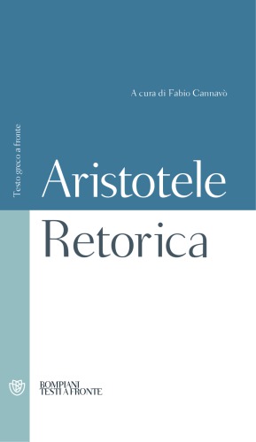 Retorica. Testo greco a fronte