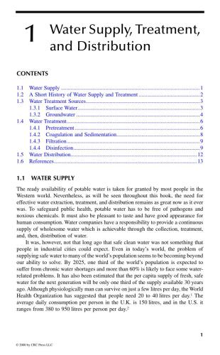Microbiological Aspects of Biofilms and Drinking Water