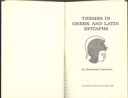 Themes in Greek & Latin Epitaphs