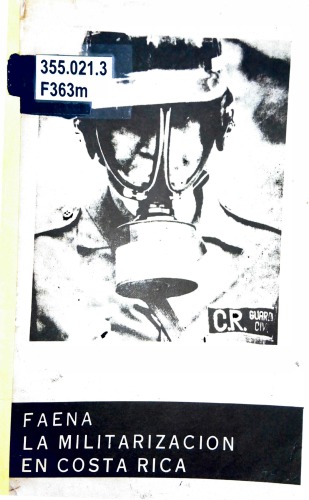 La militarización en Costa Rica