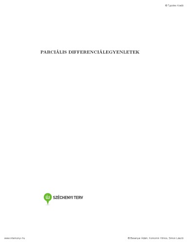 Parciális differenciálegyenletek