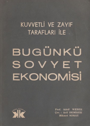 Bugünkü Sovyet Ekonomisi