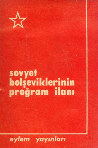 Sovyet Bolşeviklerinin Proğram İlanı