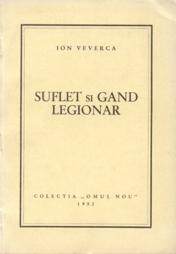 Suflet și gand legionar