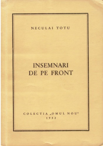 Insemnari de pe front