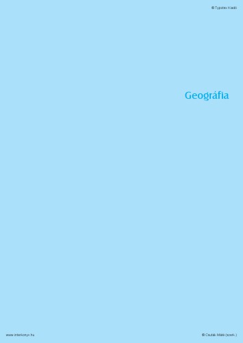 Geográfia - Globális szintézis