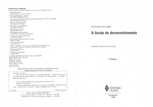 A ilusão do desenvolvimento