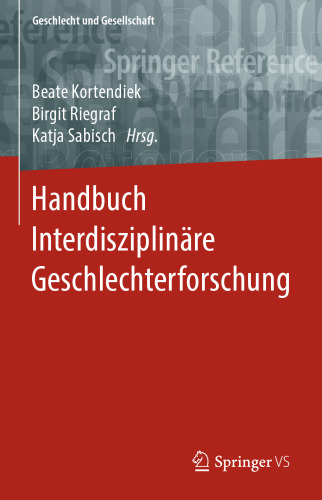 Handbuch Interdisziplinäre Geschlechterforschung
