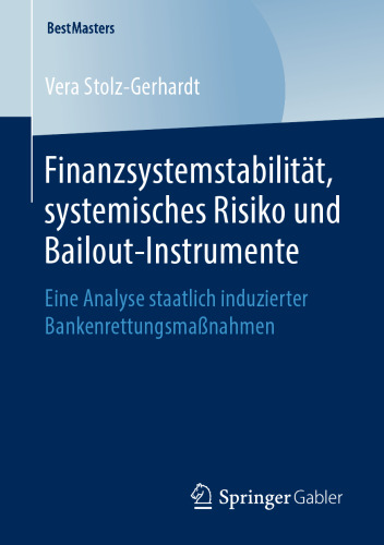 Finanzsystemstabilität, systemisches Risiko und Bailout-Instrumente: Eine Analyse staatlich induzierter Bankenrettungsmaßnahmen
