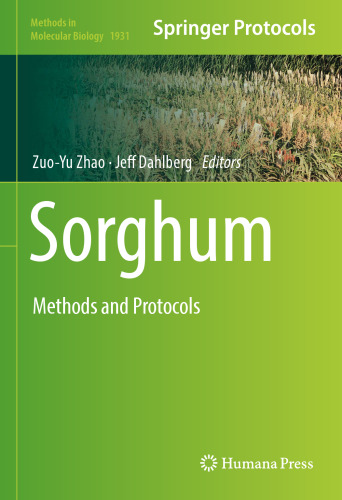Sorghum: Methods and Protocols