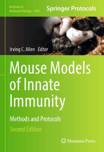Mouse Models of Innate Immunity: Methods and Protocols