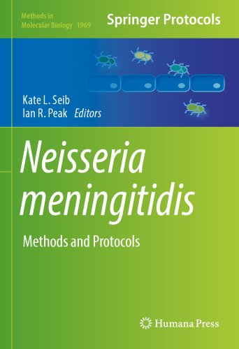 Neisseria meningitidis: Methods and Protocols