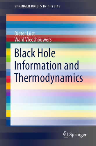Black Hole Information and Thermodynamics