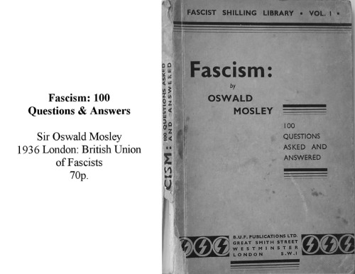 Fascism: 100 questions asked and answered