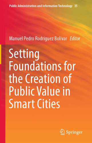Setting Foundations for the Creation of Public Value in Smart Cities
