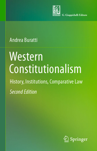 Western Constitutionalism: History, Institutions, Comparative Law