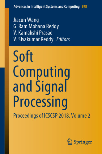 Soft Computing and Signal Processing: Proceedings of ICSCSP 2018, Volume 2
