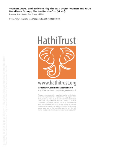 Women, AIDS, and Activism