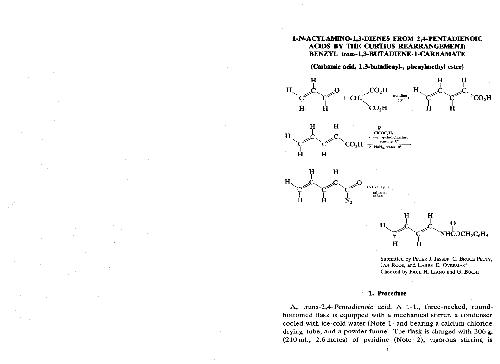 Organic Syntheses