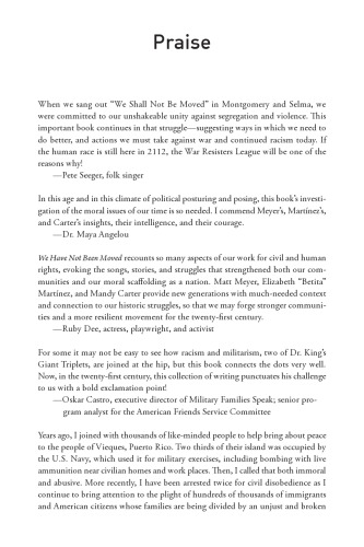 We Have Not Been Moved: Resisting Racism and Militarism in 21st Century America