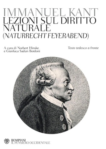 Lezioni sul diritto naturale (Naturrecht Feyerabend)