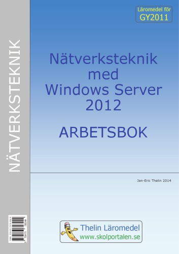 Nätverksteknik med Windows Server 2012 ARBETSBOK