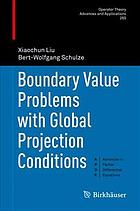 Boundary value problems with global projection conditions