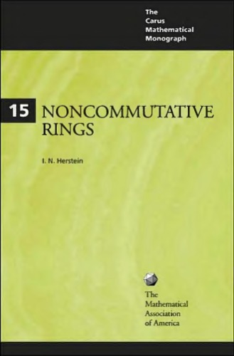 Noncommutative rings