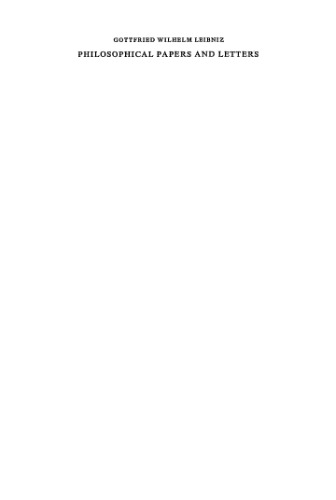 Philosophical papers and letters