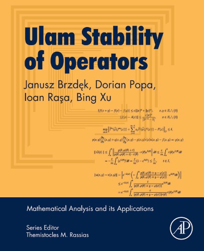 Ulam stability of operators