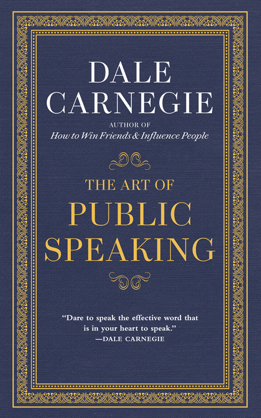 The Art of Public Speaking