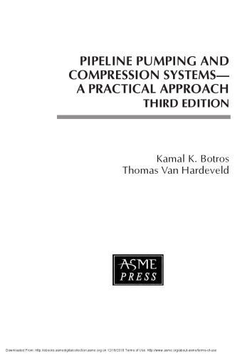 Pipeline Pumping and Compression Systems: A Practical Approach