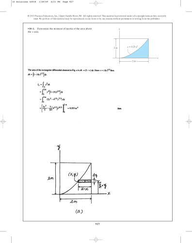 Instructor’s Solutions Manual for Engineering Mechanics: Statics (ch10)