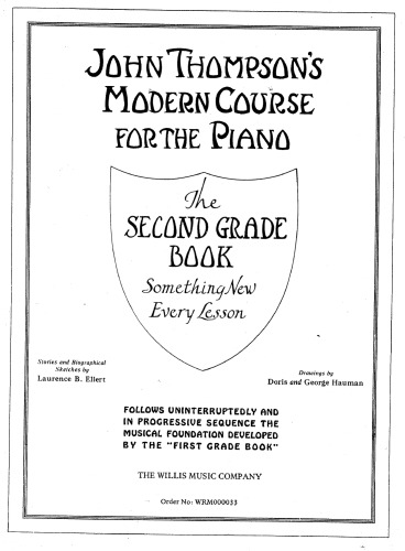 Modern course for piano 2th grade