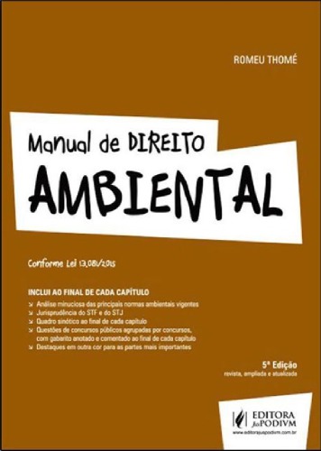 Manual de direito ambiental