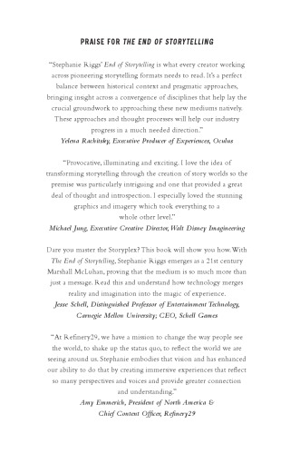 The End of Storytelling: The Future of Narrative in the Storyplex