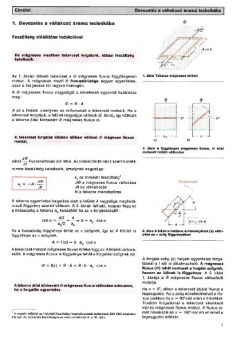 Elektrotechnikai szakismeretek