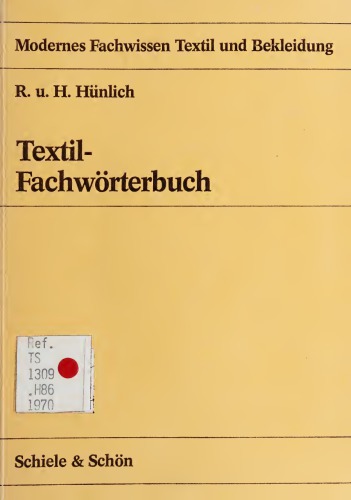 Textil-Fachwörterbuch