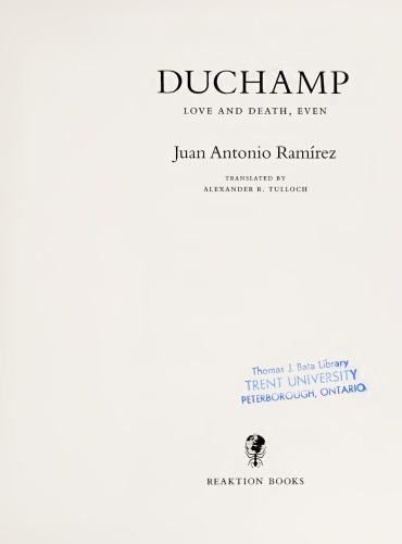 Duchamp: Love and Death, even