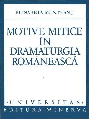 Motive mitice în dramaturgia românească